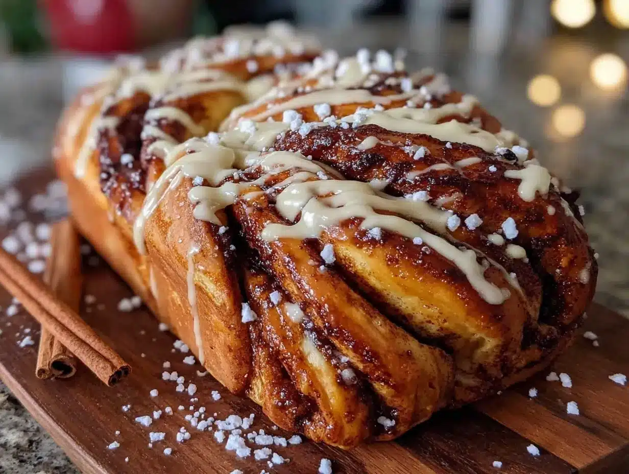 cinnamon roll babka twist bread preparation steps