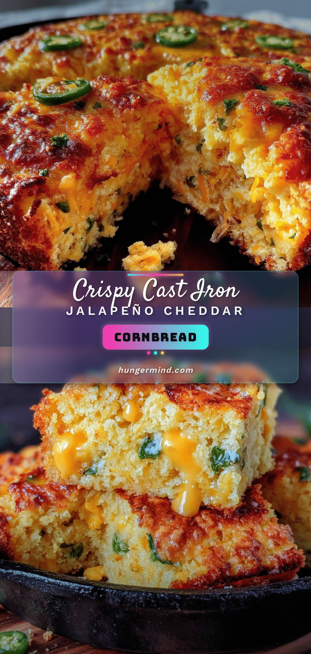 crispy cast iron cornbread recipe