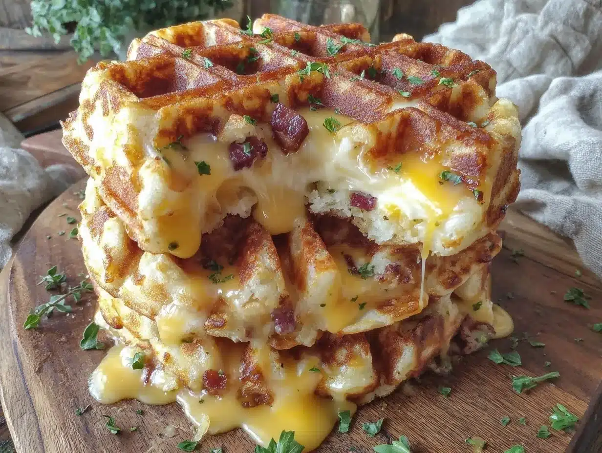 crispy chaffles keto waffle grilled cheese sandwich preparation steps