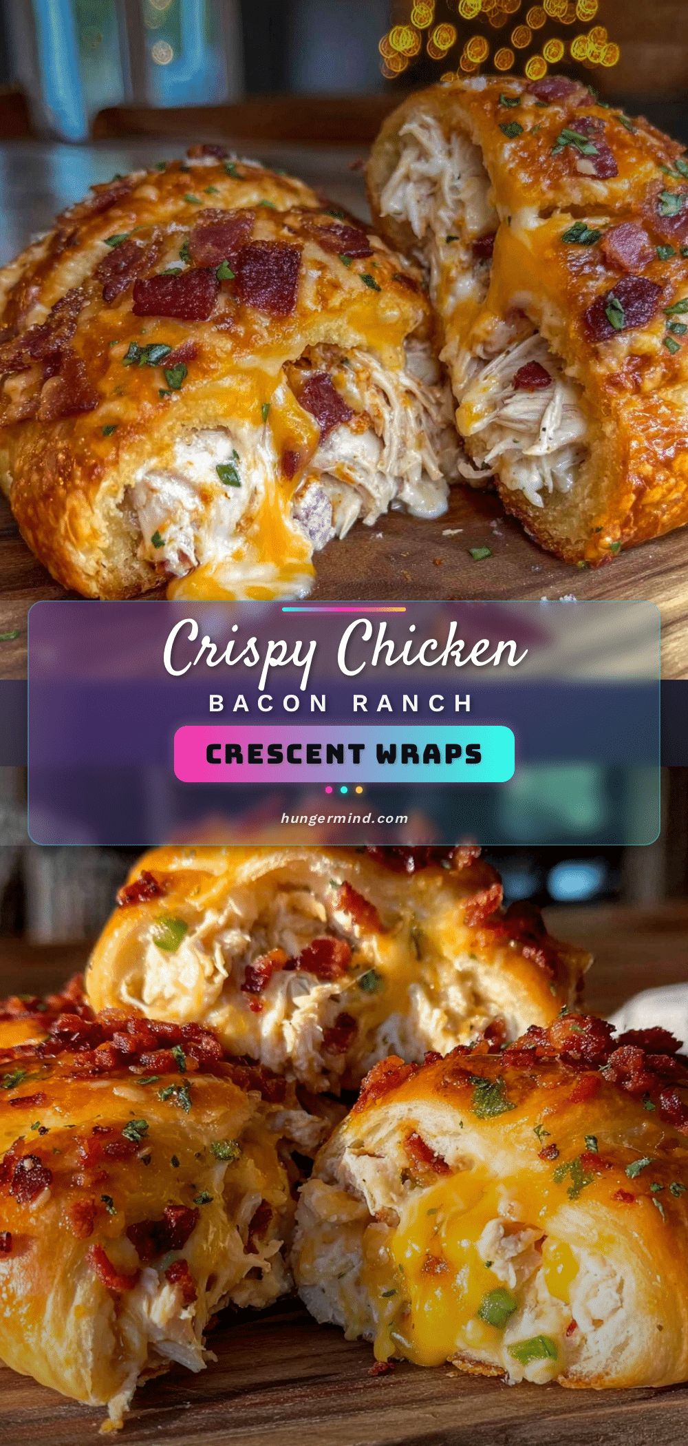 crispy chicken bacon ranch crescent roll wrap recipe