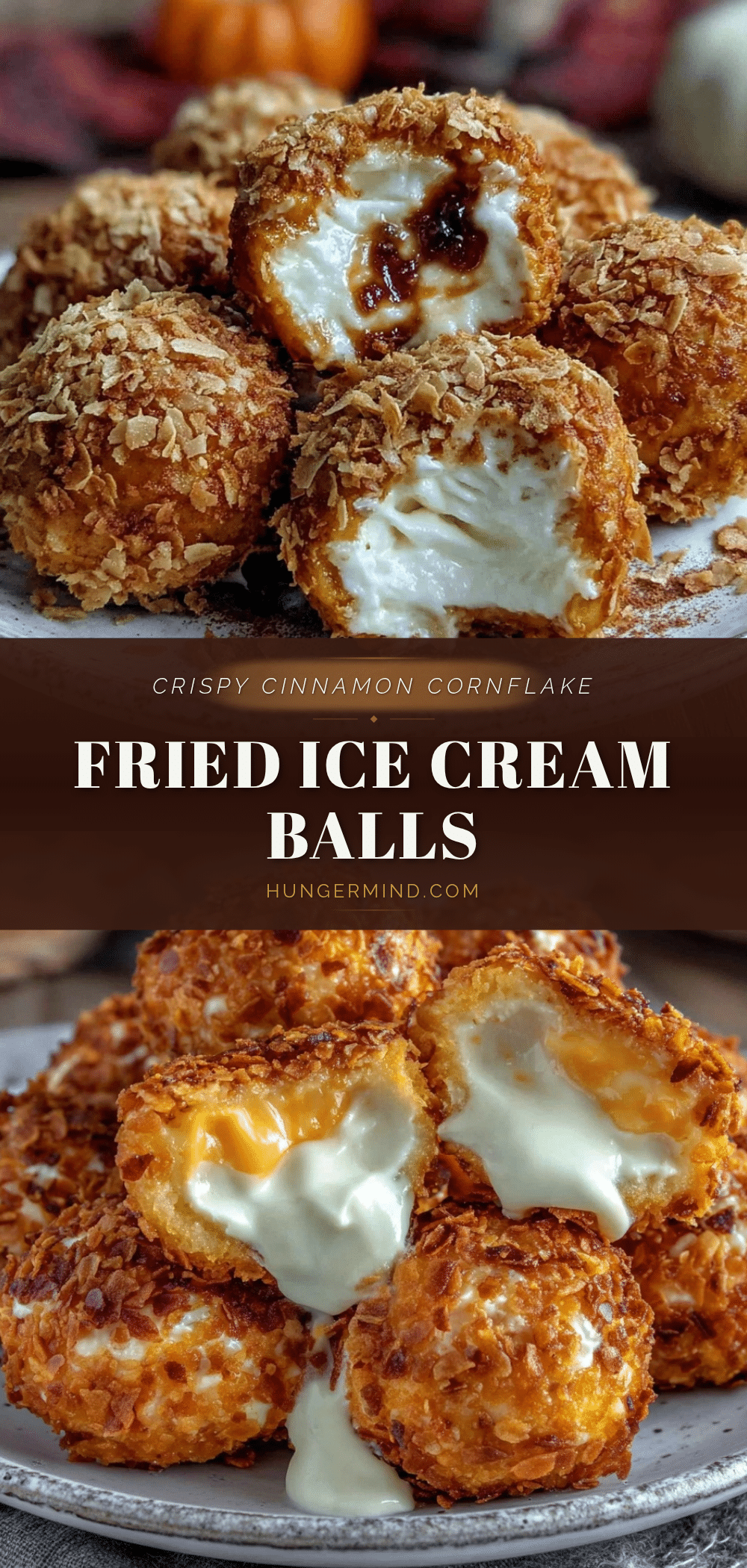crispy fried ice cream balls recipe