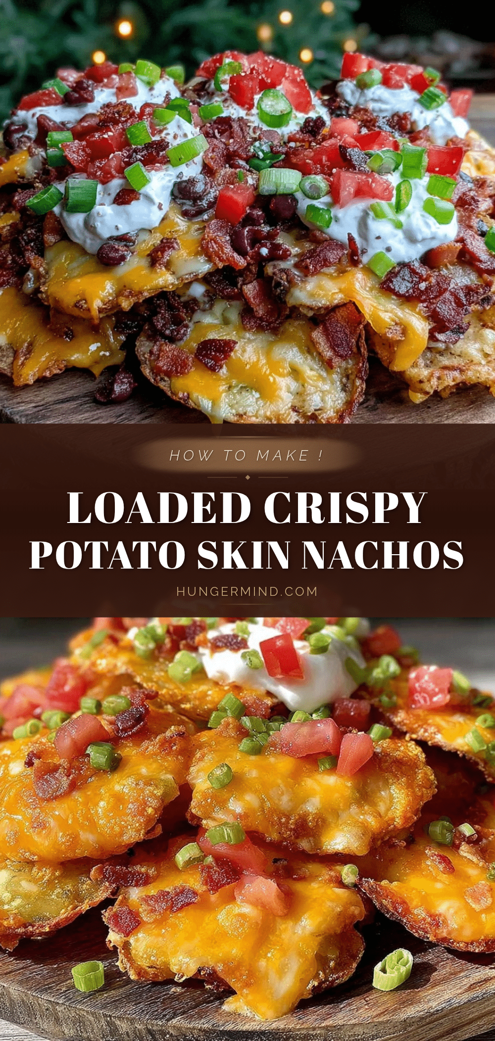 crispy loaded potato skin nachos recipe