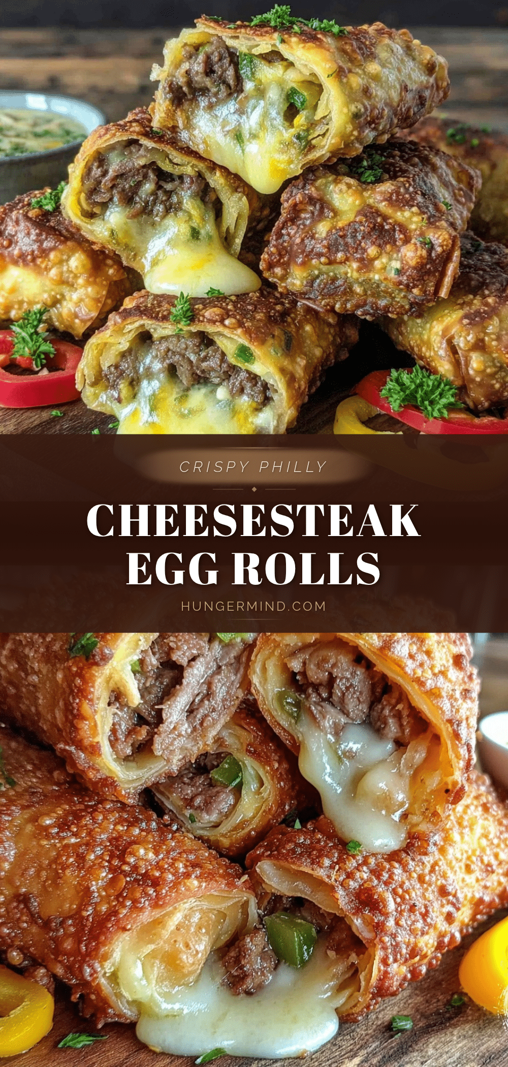 crispy philly cheesesteak egg rolls recipe