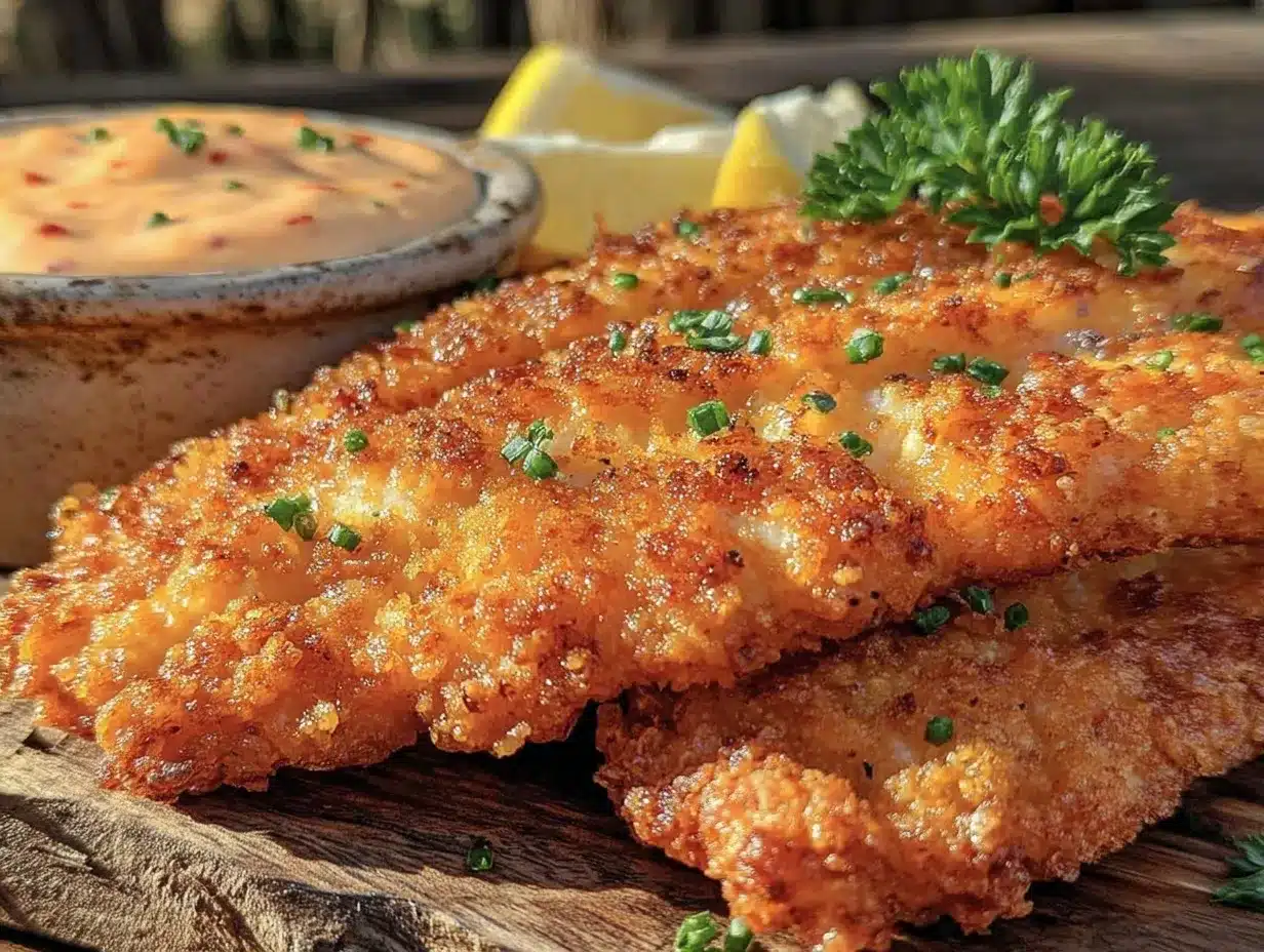 crispy southern fried catfish preparation steps
