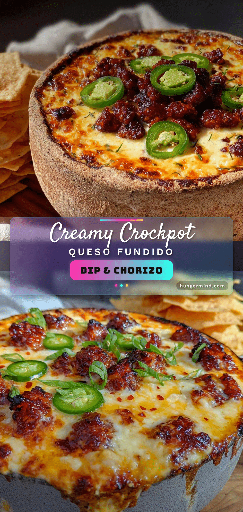 crockpot queso fundido dip recipe