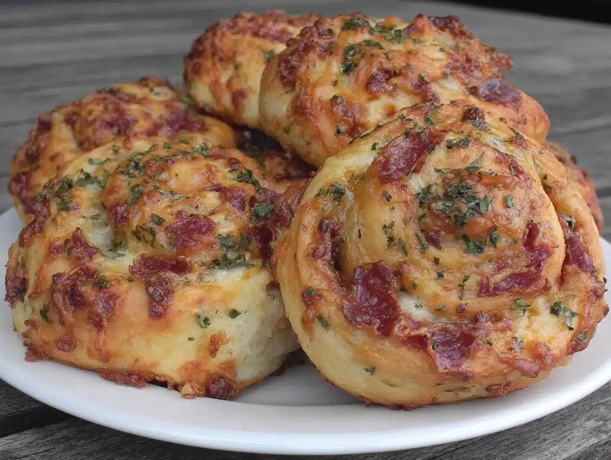 Easy Cheesy Mini Crescent Roll Pizza Pinwheels preparation steps