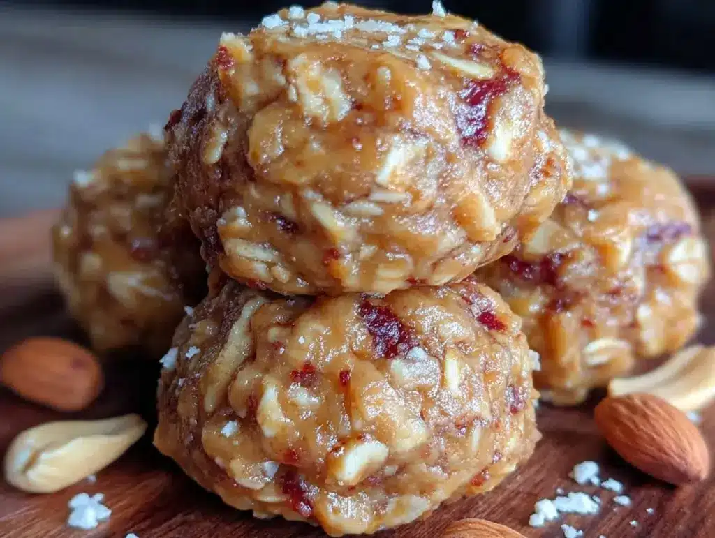 easy no-bake protein balls - featured image