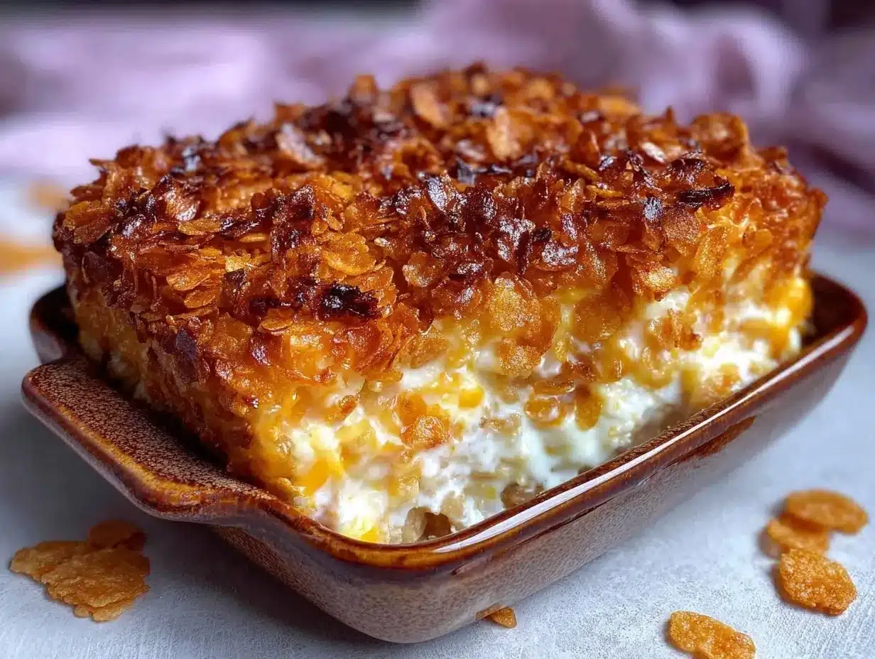 funeral potato chicken casserole preparation steps