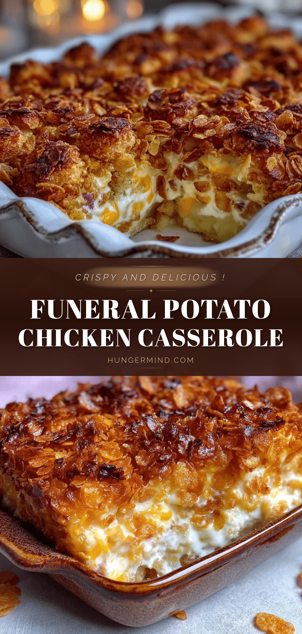 funeral potato chicken casserole recipe