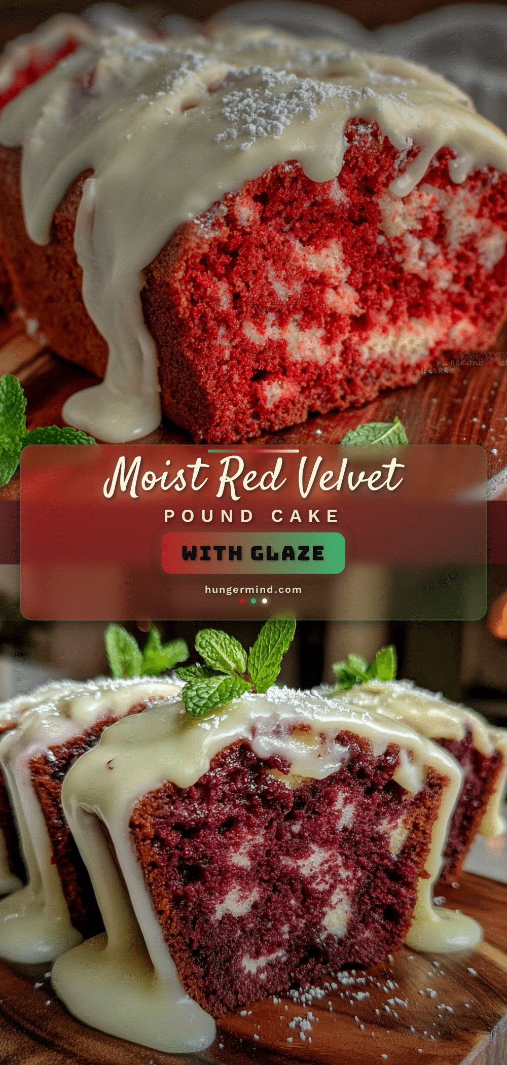 Moist Red Velvet Pound Cake recipe
