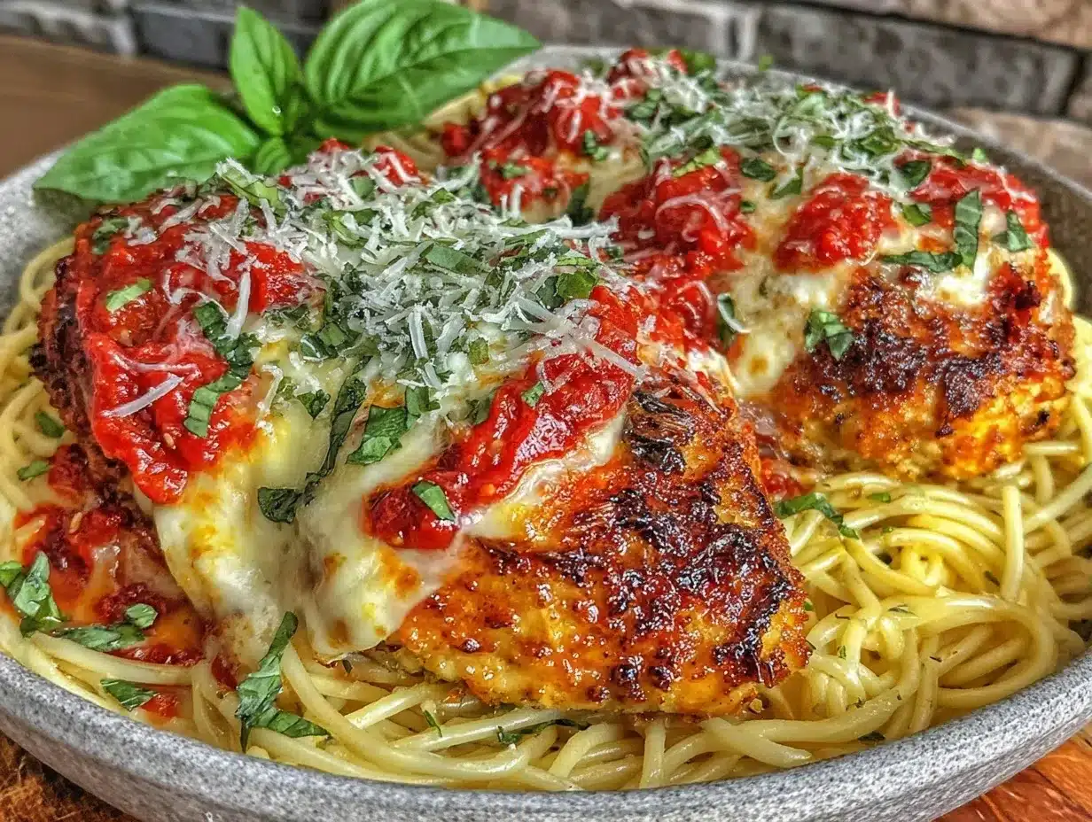 one-skillet chicken parmesan preparation steps