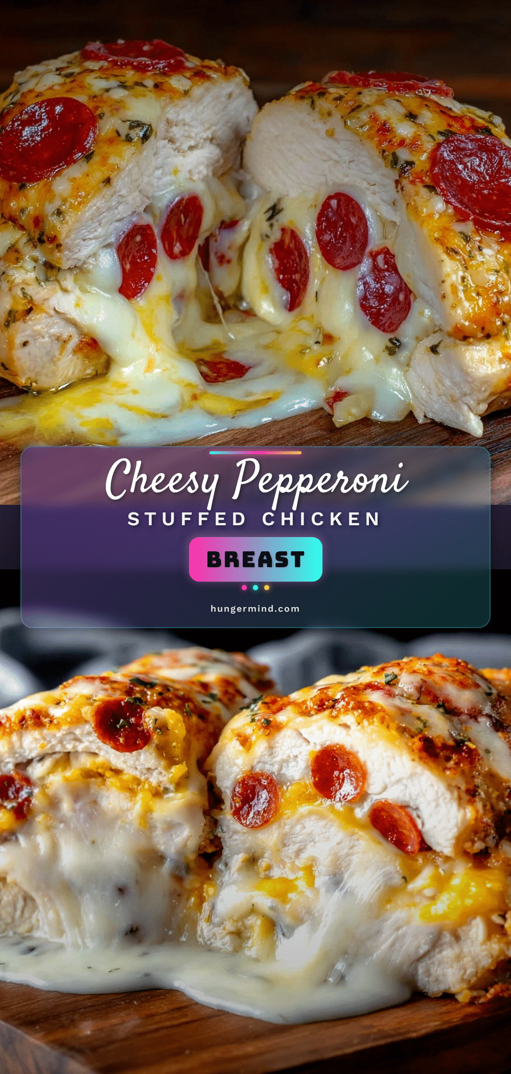 pizza stuffed chicken breast recipe