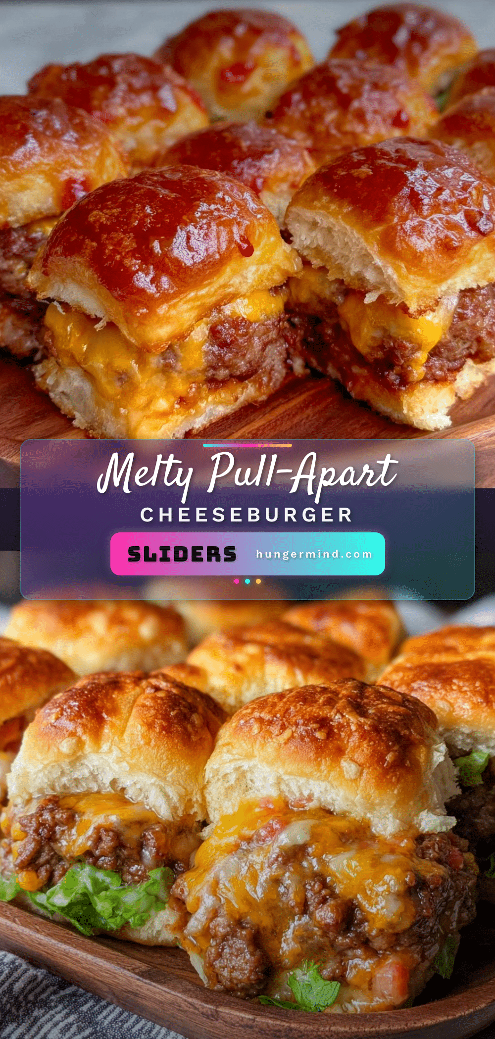 pull-apart cheeseburger sliders recipe