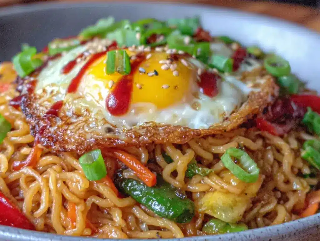ramen noodle stir fry - featured image
