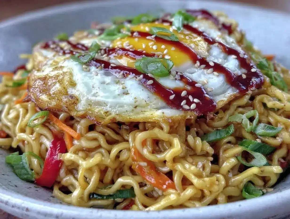 ramen noodle stir fry preparation steps