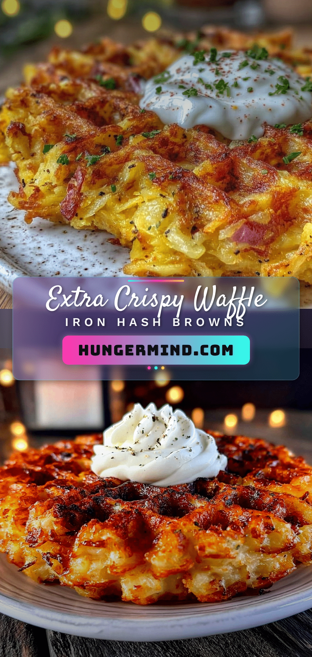waffle iron hash browns recipe