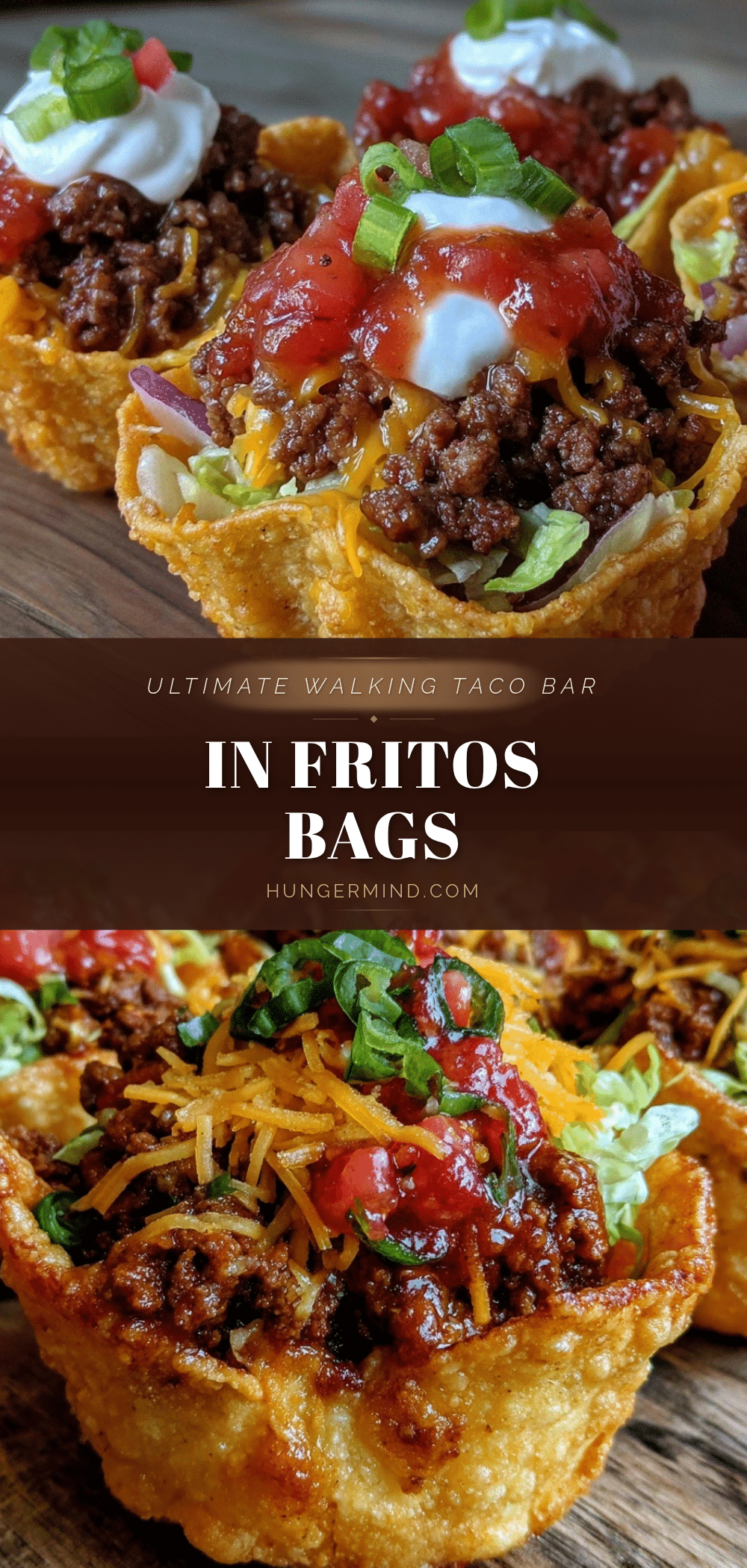 walking taco bar recipe