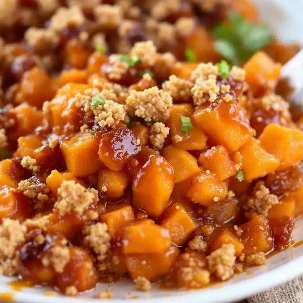 brown sugar glazed sweet potato casserole preparation steps