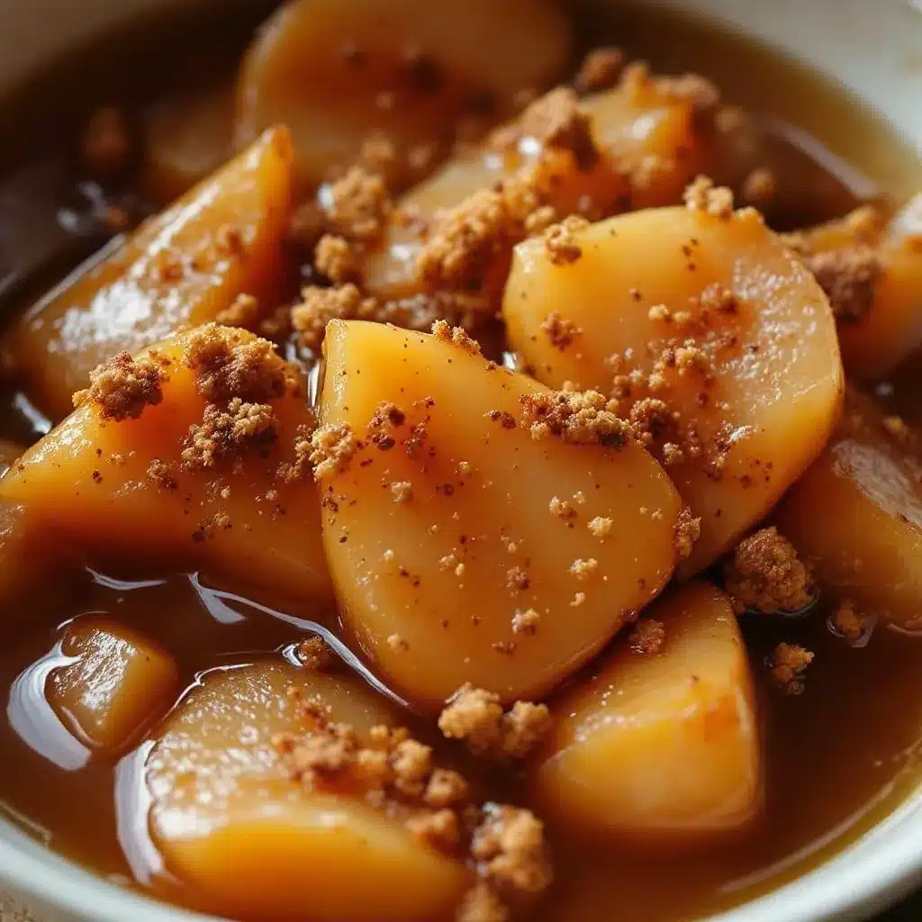 cinnamon vanilla canned pears preparation steps