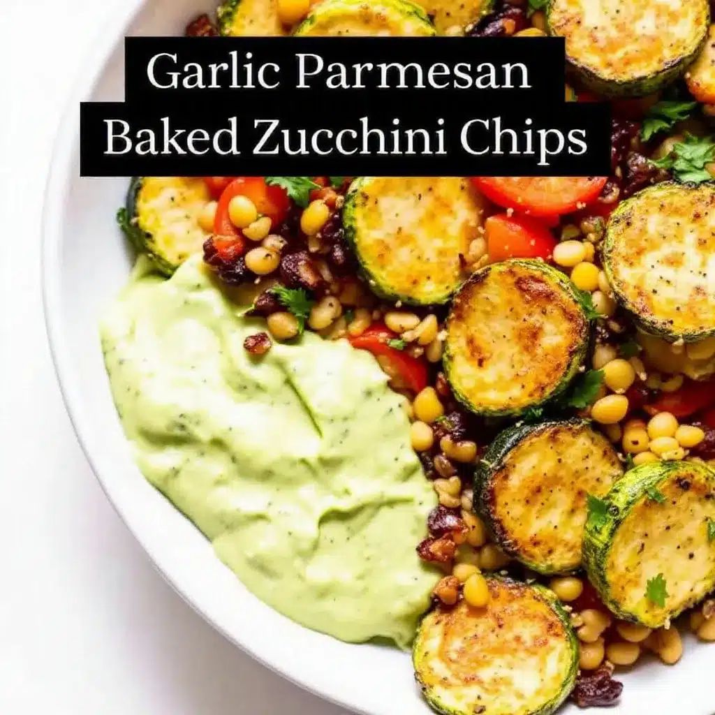 crispy garlic parmesan zucchini chips preparation steps