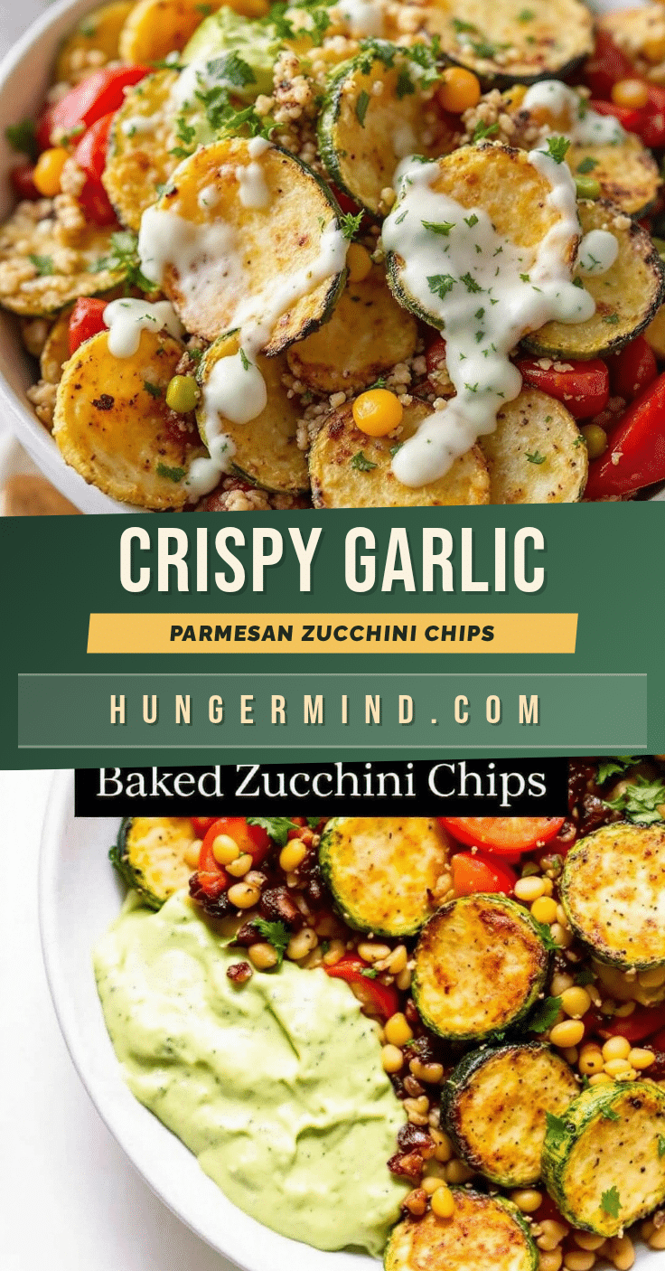 crispy garlic parmesan zucchini chips recipe