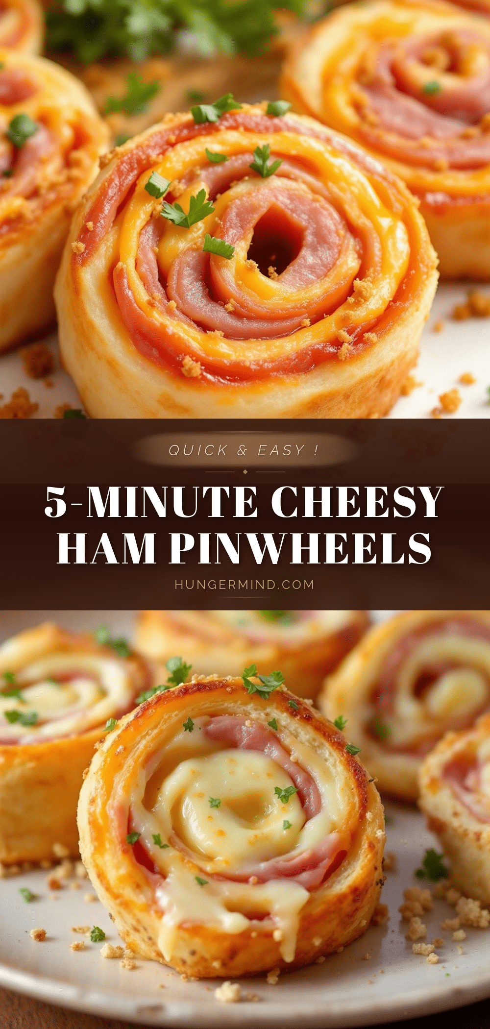ham and cheese pinwheels recipe