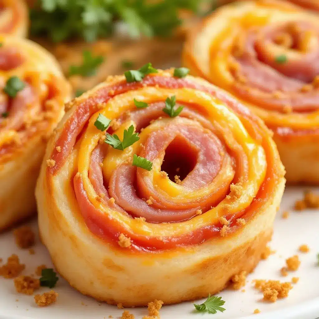 ham and cheese pinwheels - featured image