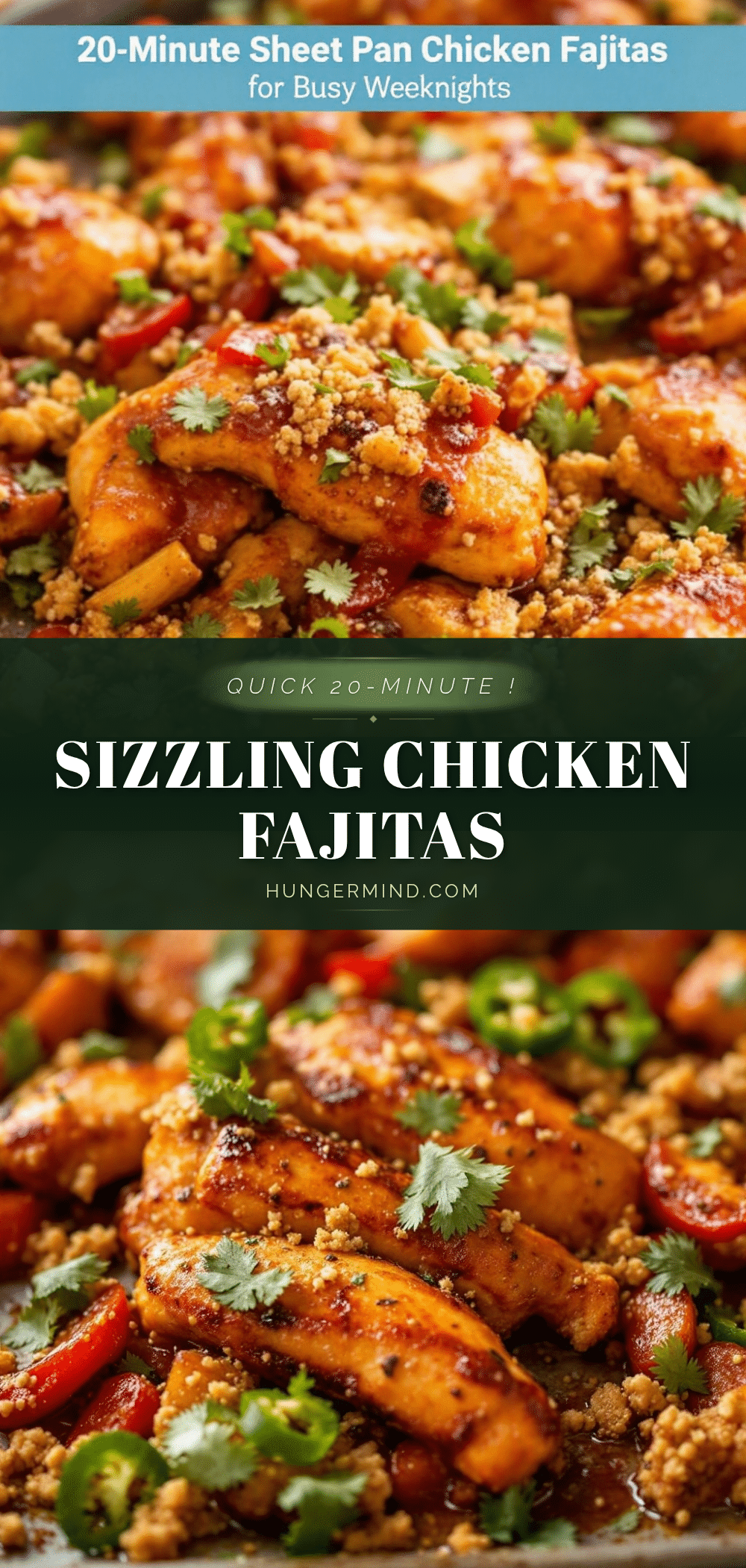 sheet pan chicken fajitas recipe