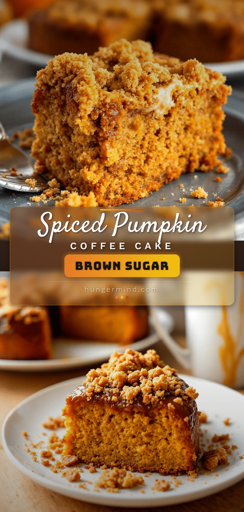 spiced pumpkin coffee cake recipe